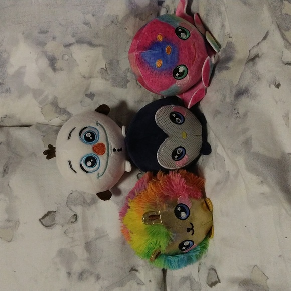 Squeezmals bundle lot of 4 Balls 3.5 inches - Picture 2 of 16